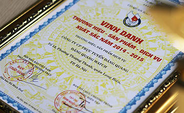 Đăng Quang Watch được vinh danh trong Gala “Báo chí với doanh nhân, doanh nghiệp” - Báo chí viết về Đăng Quang | Đăng Quang Watch