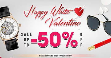 HAPPY WHITE VALENTINE - Tin tổng hợp | Đăng Quang Watch
