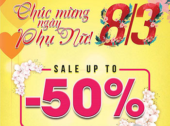 Ưu đãi khủng 8/3 - Mua nhiều, giảm nhiều hơn - Tin tổng hợp | Đăng Quang Watch