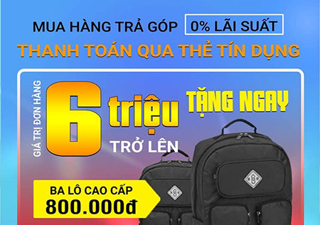 MUA ĐỒNG HỒ TRẢ GÓP - NHẬN NGAY BALO THỜI TRANG TRỊ GIÁ LÊN TỚI 1 TRIỆU ĐỒNG - Tin tổng hợp | Đăng Quang Watch