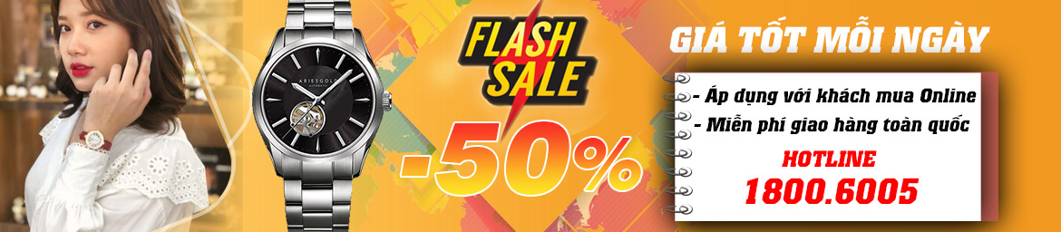 Tuần duy nhất cho Flash Sale 50% đến hết 18/01/2020 - Tin tổng hợp | Đăng Quang Watch