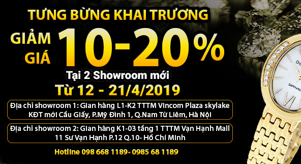 Những mẫu đồng hồ và kính mắt đáng mua nhất nhân dịp khai trương tại TTTM Vạn Hạnh Mall - Tin tổng hợp | Đăng Quang Watch