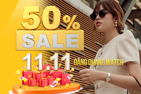 Siêu SALE duy nhất 11.11 - Giảm 50% đồng hồ, kính mắt dưới 2 triệu
