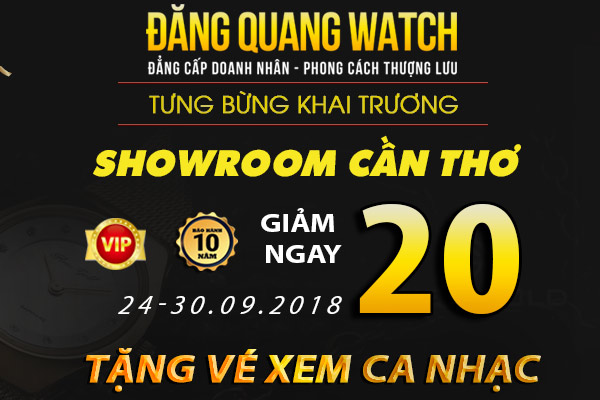 Cùng U23 Việt Nam Dự Khai Trương Đăng Quang Watch Cần Thơ