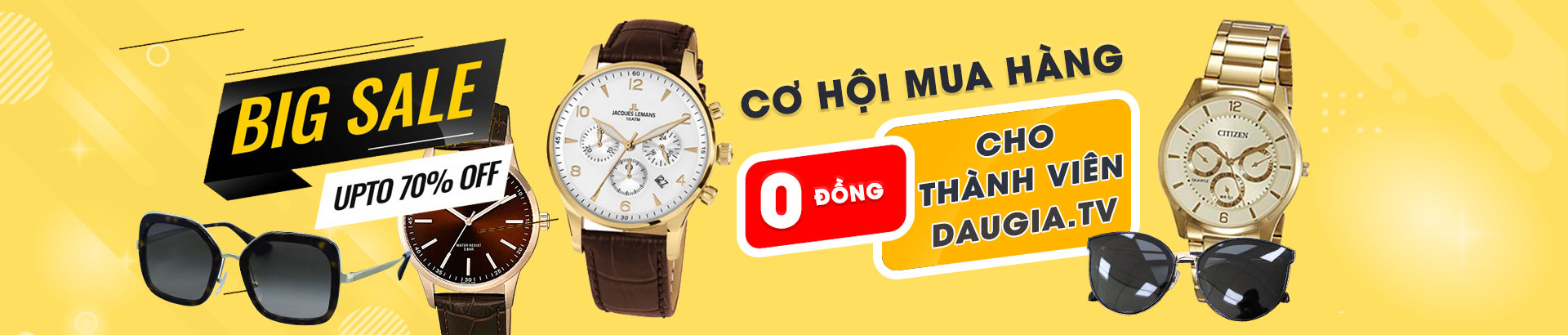 ĐẤU GIÁ NGAY-GIÁ RẺ VỀ TAY TỪ 40% - Tin tổng hợp | Đăng Quang Watch