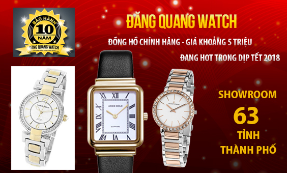 Những mẫu đồng hồ nữ giá tầm 5 triệu đáng mua nhất dịp Tết năm nay