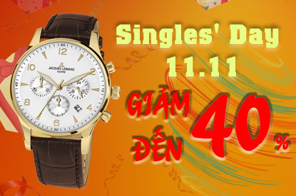 Singles Day 11.11 tưng bừng mua sắm Sale 11% mua 1 được 4