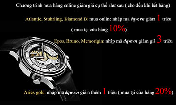 (Black Friday) Giảm giá sốc 3 triệu khi mua online tại www.Dangquangwatch.vn - Tin tức | Đăng Quang Watch