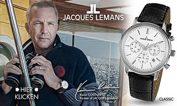 Diễn viên đoạt giải Oscar Kevin Costner - đại sứ cho Jacques Lemans - Tin tức | Đăng Quang Watch