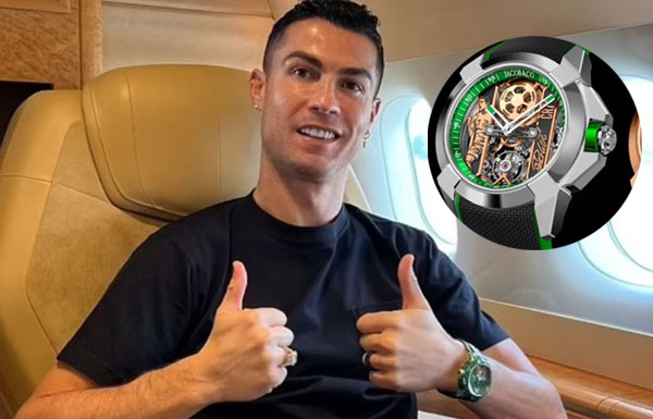 BST đồng hồ đeo tay đẳng cấp triệu đô của CR7