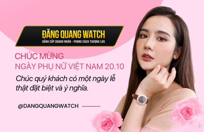 Thư chúc mừng nhân ngày Phụ nữ Việt Nam 20.10 - Đăng Quang Watch
