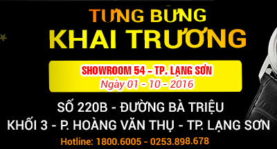 Đăng Quang Watch Khai trương Showroom 54 - TP Lạng Sơn - Tin khai trương | Đăng Quang Watch