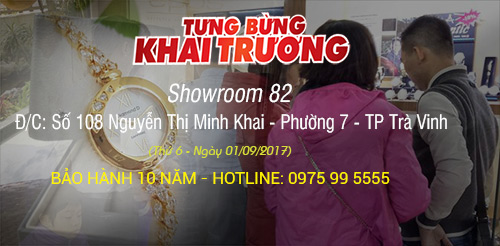 Đăng Quang Watch tưng bừng chào đón thành viên mới Showroom 82 - Tin khai trương | Đăng Quang Watch