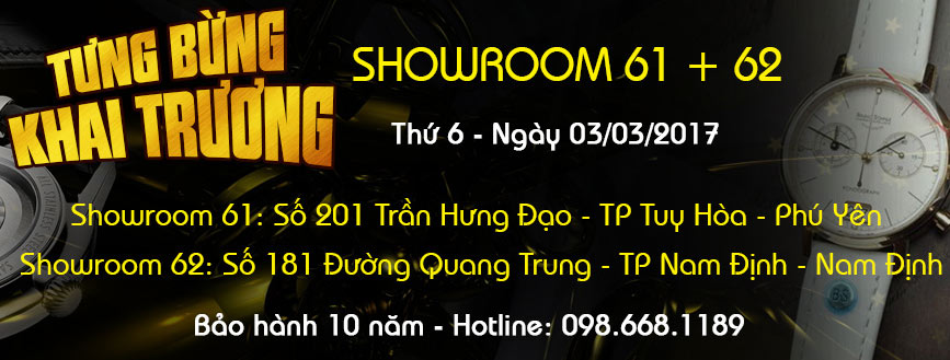 Đăng Quang Watch tưng bừng khai trương 2 Showroom tại Phú Yên và Nam Định ngày 3-3-2017 - Tin tức | Đăng Quang Watch
