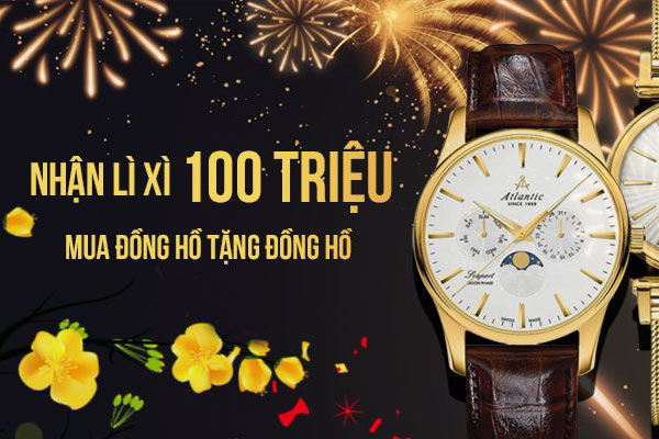 Chào 2023 Giảm giá 20% - Nhận ngay Lì Xì 100 triệu đồng