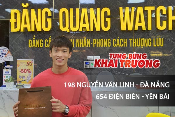 Đăng Quang Watch ưu đãi cực khủng lên tới 20% trong tuần lễ vàng khai trương