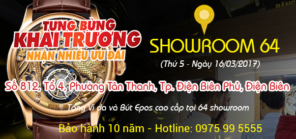 Đăng Quang Watch tiếp tục khai trương cửa hàng 64 tại tỉnh Điện Biên - Tin tức | Đăng Quang Watch