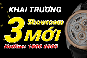Đồng hồ chính hãng Đăng Quang khai trương 3 showroom mới - Tin tức | Đăng Quang Watch
