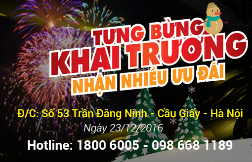 Đồng hồ chính hãng Đăng Quang khai trương Showroom 57 tại Cầu Giấy