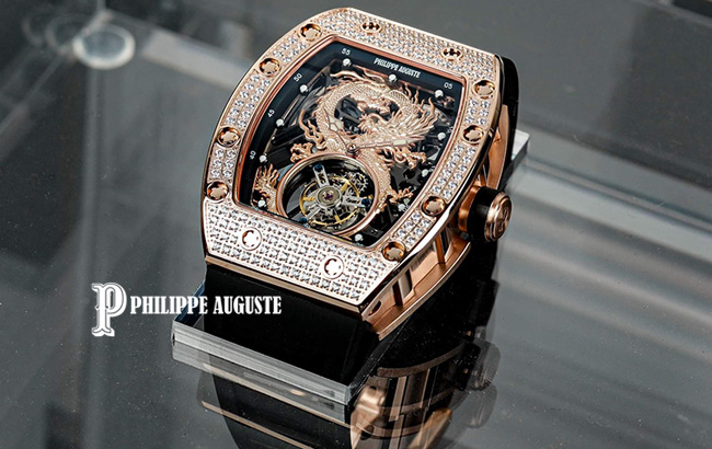 Thương hiệu đồng hồ Philippe Auguste ra mắt phiên bản Rồng ẩn mình