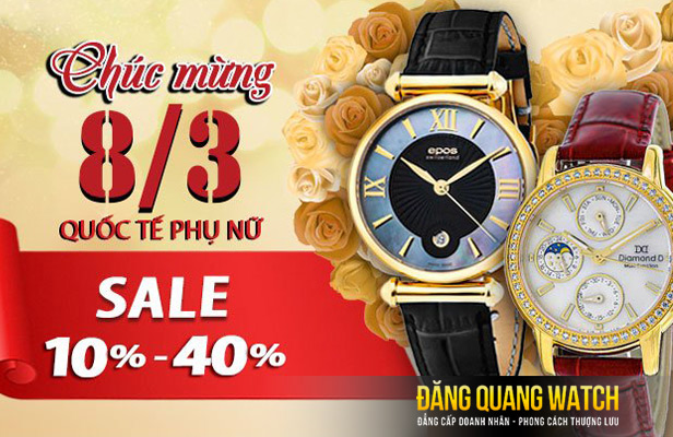 Ý Tưởng Quà Tặng Đồng Hồ Cho Ngày Quốc Tế Phụ Nữ 8/3: Đảm Bảo Ghi Điểm Với Người Ấy