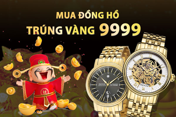 Rước vía thần tài - Mua đồng hồ trúng vàng 9999 mỗi ngày