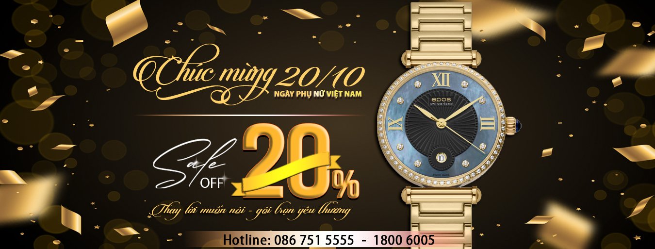 20/10 : Món quà ưng ý - Tặng người trân quý - Tin tổng hợp | Đăng Quang Watch