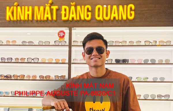 Review Kính mát nam Philippe Auguste PA-8820/C1 chính hãng 100%