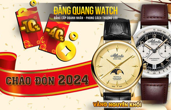 Tết sành điệu với Deal hàng hiệu - Giảm 40% tại Đăng Quang Watch