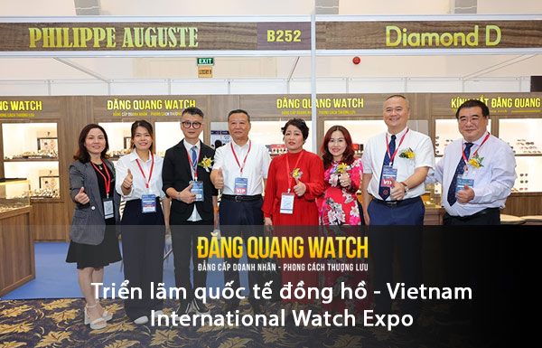 Đăng Quang Watch tham dự triển lãm quốc tế chuyên ngành đồng hồ lần đầu tiên tại Việt Nam