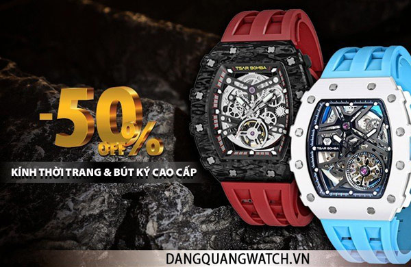 Cơ hội đặc biệt: Mua đồng hồ tặng ngay 50% cho kính mát và bút ký!