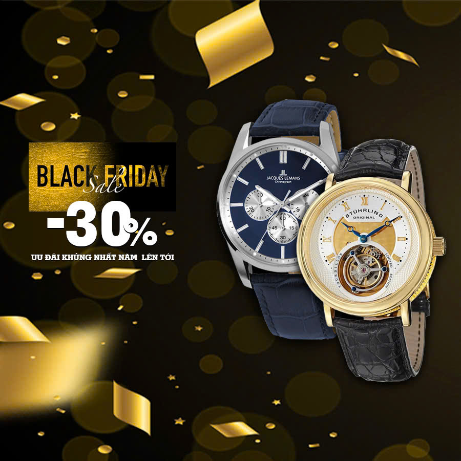 Giảm đến 40% – Đăng Quang Watch mở màn Black Friday, khởi động mùa mua sắm cuối năm