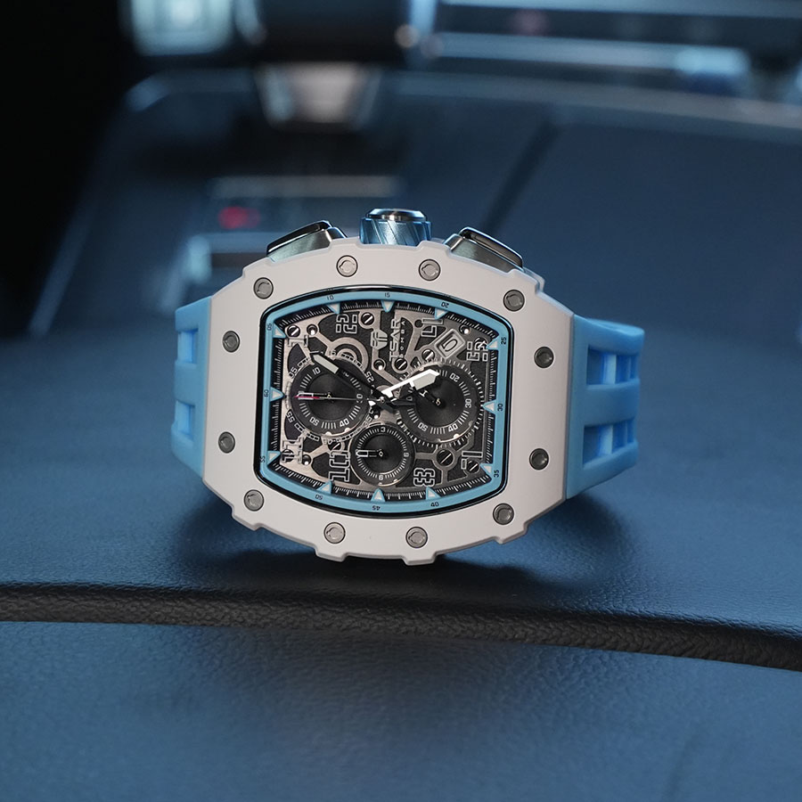 Đồng hồ Tsar Bomba TB8204C-02 Ceramic