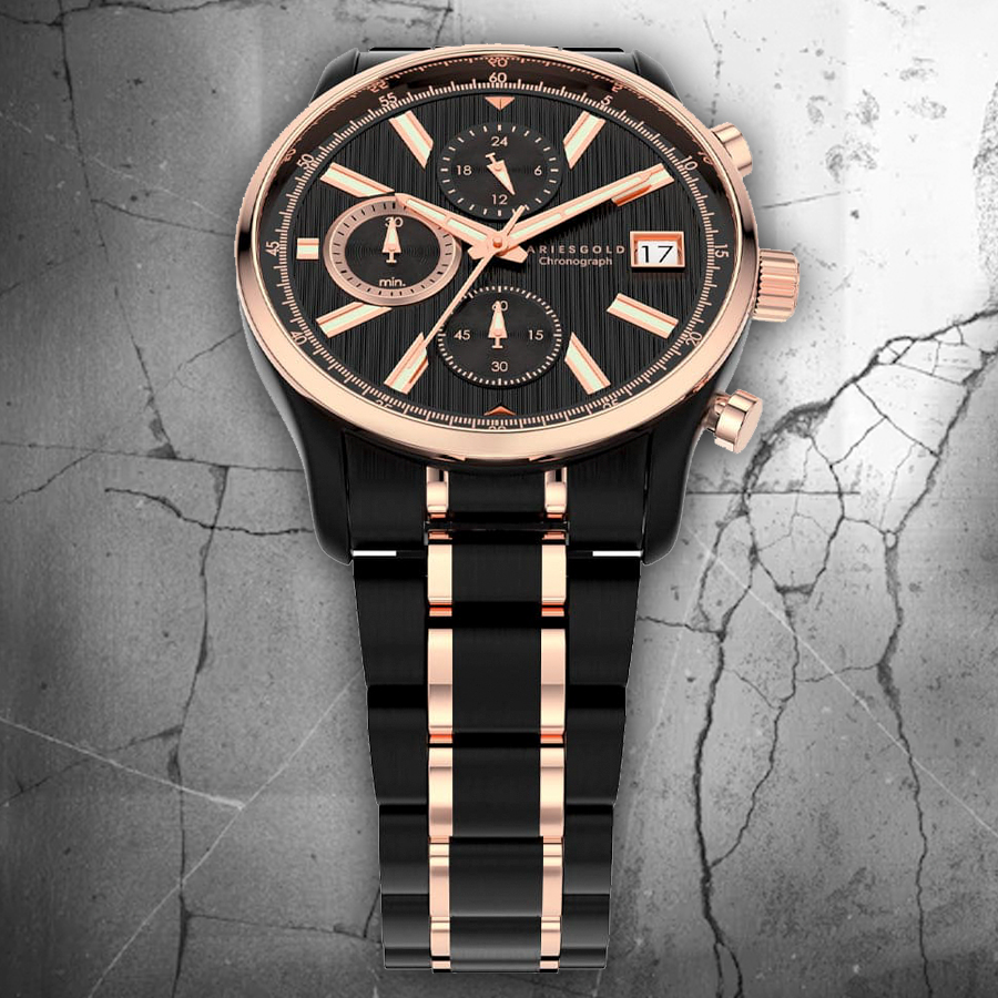Đồng hồ Aries Gold AG-G7020 BKRG-BKRG