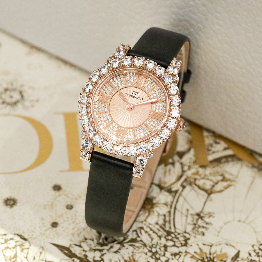 Đồng hồ Diamond D DM55865RG-B