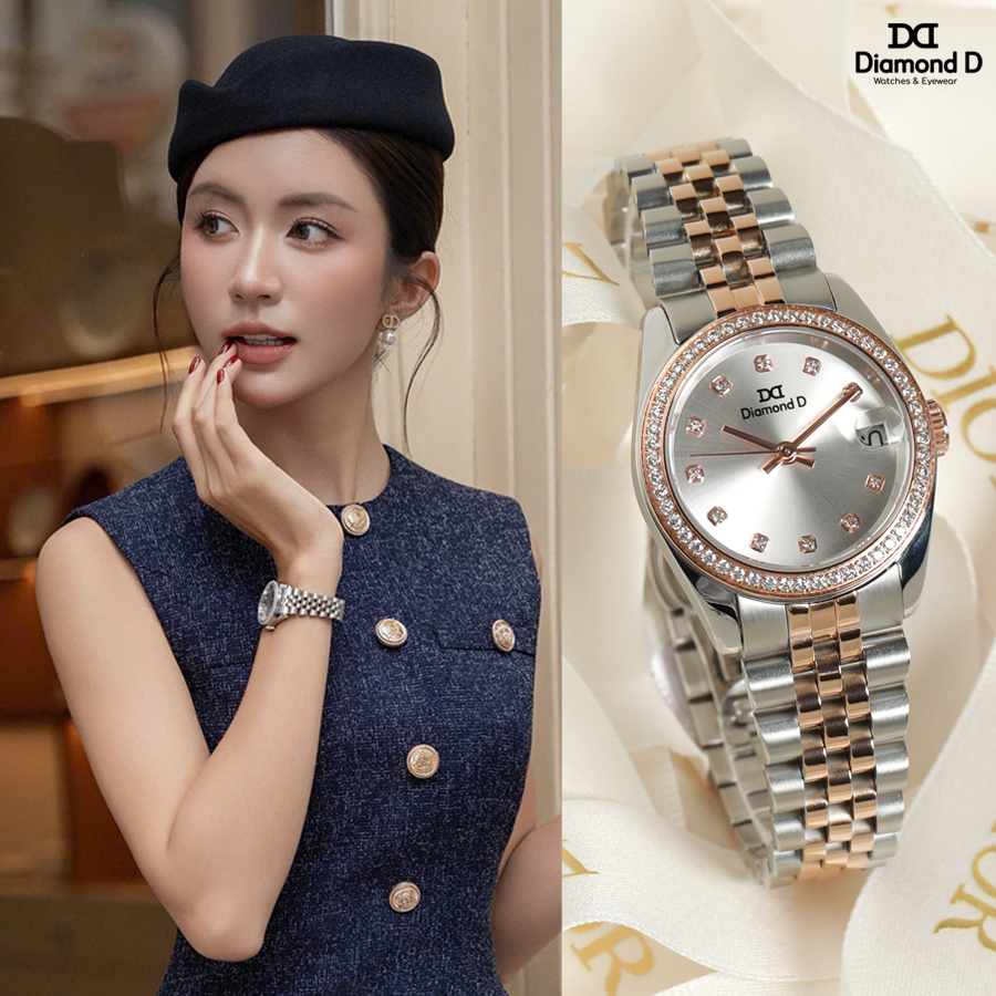 Đồng hồ Diamond D DM1006-2TRG