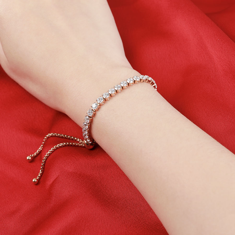 Vòng tay cao cấp Diamond D DM-BR001RG