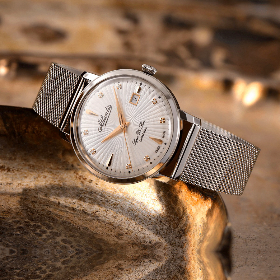 Đồng hồ Atlantic Swiss  AT-29355.41.27R Diamonds