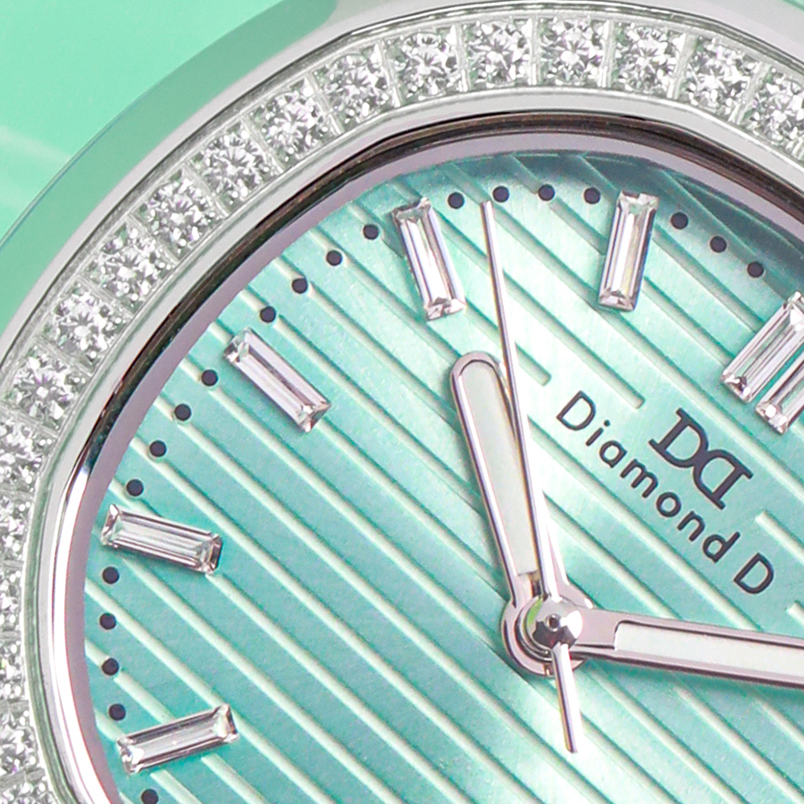 Đồng hồ Diamond D DM1003S-BL Tiffany Blue