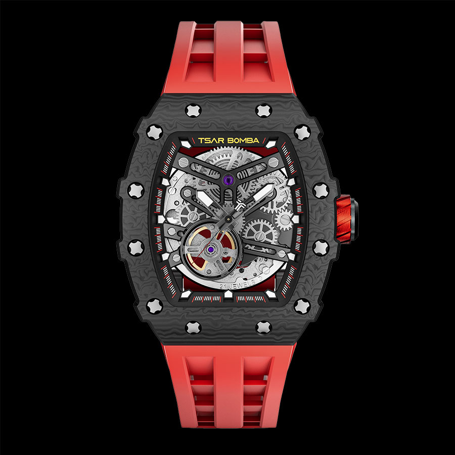 Đồng hồ Tsar Bomba TB8208CF-09 Carbon