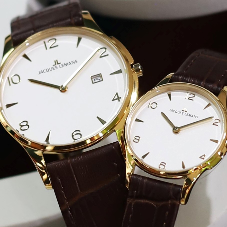 Đồng hồ Jacques Lemans JL-1-1851ZD+JL-1-1850ZD