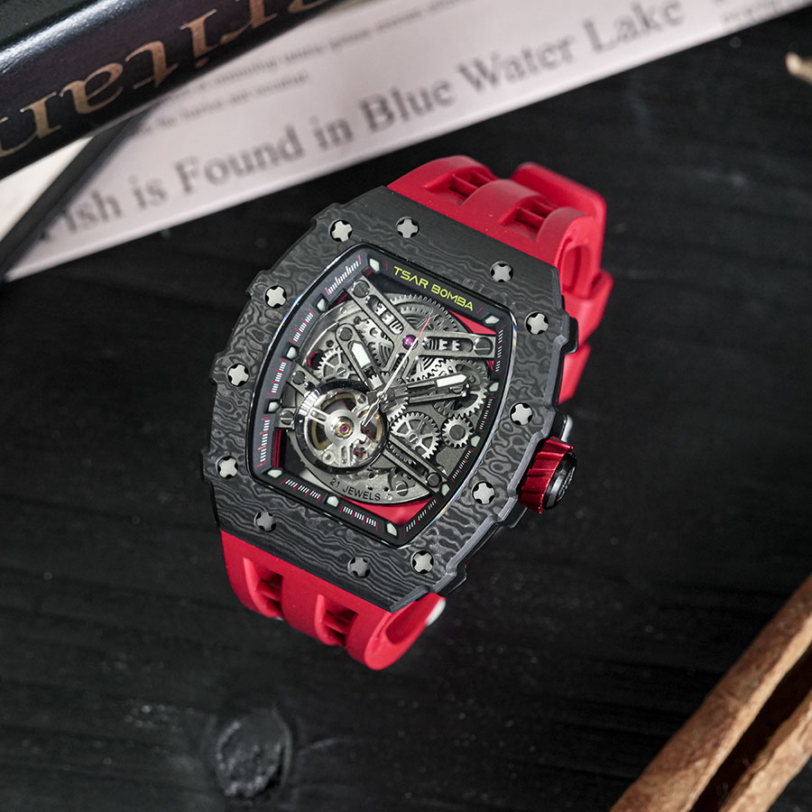 Đồng hồ Tsar Bomba TB8208CF-09 Carbon