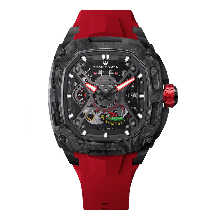 Đồng hồ Tsar Bomba TB8605-01 Carbon 
