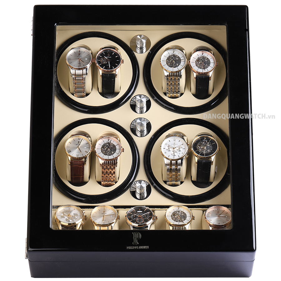 TỦ PHILIPPE AUGUSTE 8 NGĂN XOAY 5 NGĂN BÀY WW8-5/A