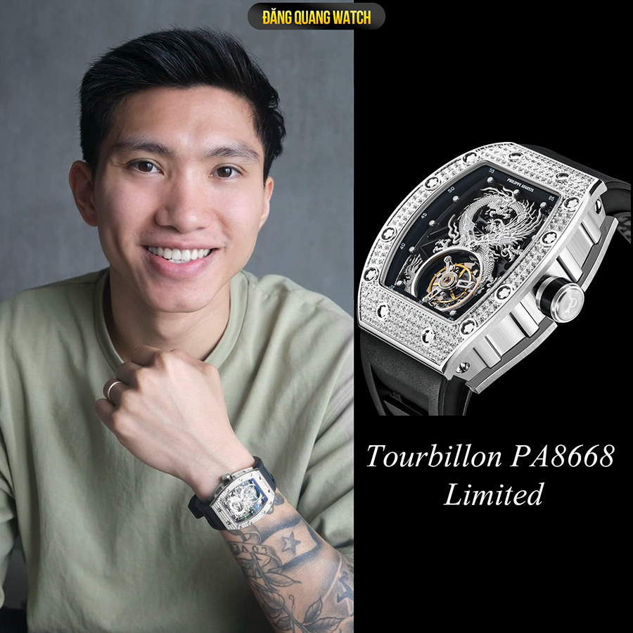 Đồng hồ Philippe Auguste Tourbillon PA8668S Limited