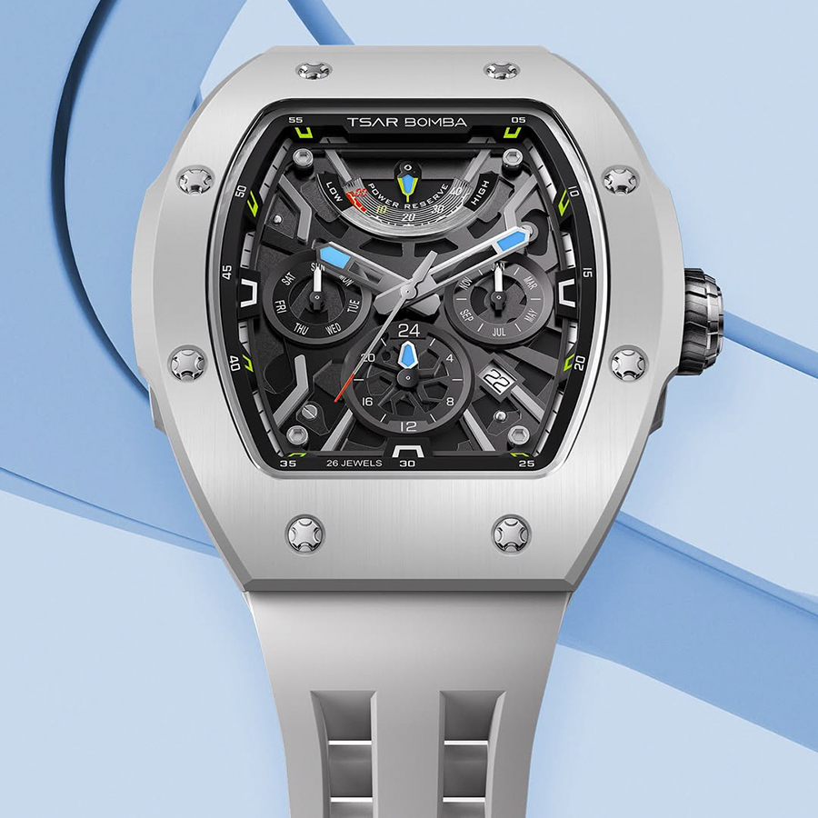 Đồng hồ Tsar Bomba TB8222C-04 Full Ceramic