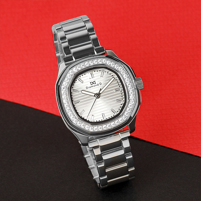 Đồng hồ Diamond D DM1003S-S Silver