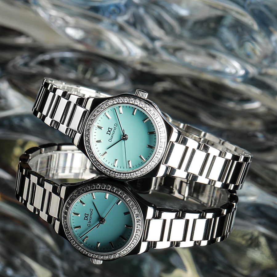 Đồng hồ Diamond D DM1009S-TB Tiffany Blue