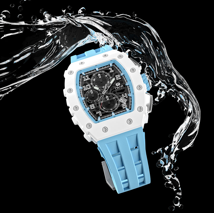 Đồng hồ Tsar Bomba TB8204C-02 Ceramic