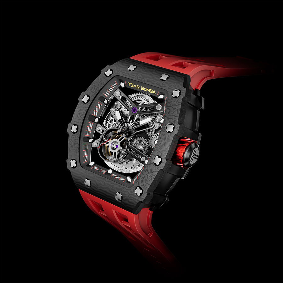 Đồng hồ Tsar Bomba TB8208CF-09 Carbon